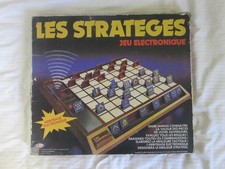 LES STRATÈGES JEU ELECTRONIQUE IDEAL 1979 VINTAGE COMPLET BON ÉTAT