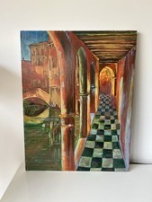 Peinture huile sur toile