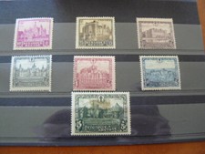 BELGIQUE TIMBRES POSTE COB N° 308/ 314 NEUFS* AVEC CHARNIERE LIRE LA DESCRIPTION