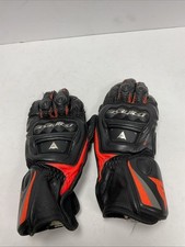 Dainese Steel Pro Gloves Black/Fluo Red | Small
