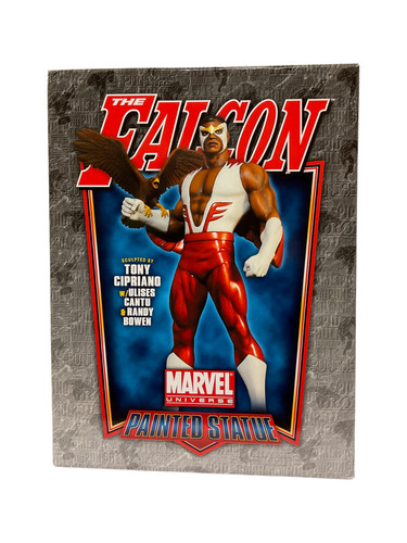 Bowen the falcon statue full - bowen,