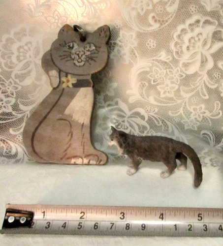 Schleich gray maine coon cat - schleich,