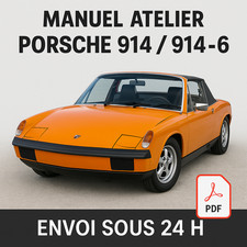 Manuel Atelier Porsche 914 et
