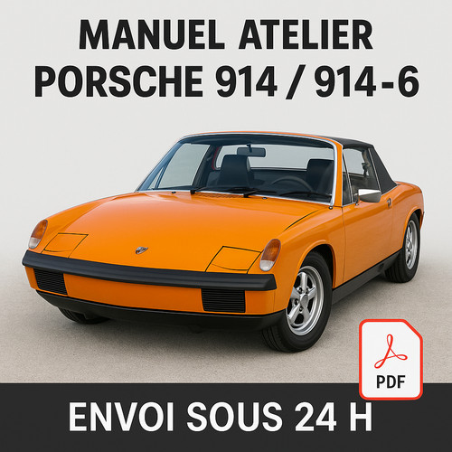 Manuel atelier porsche - porsche, 914