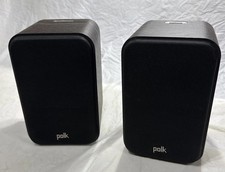 Polk Audio Signature S10 Bookshelf Speakers Washed Black Walnut