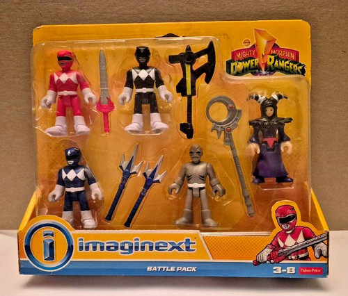Imaginext power rangers - power, battle