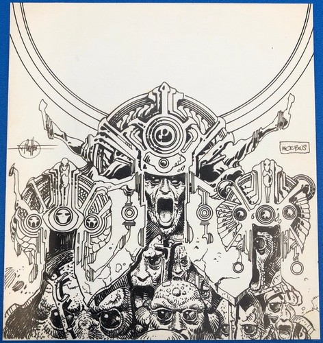 Moebius druillet dessin pour - moebius,