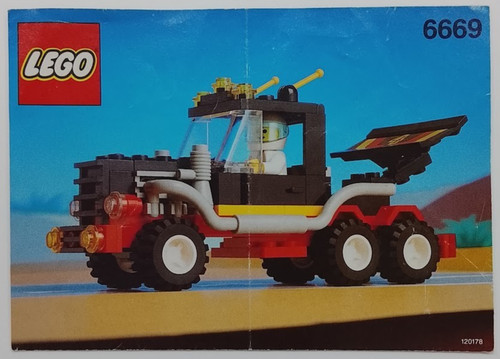 Lego notice vintage city 6669 - vintage,