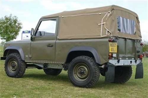 Land rover defender - land, 90hood
