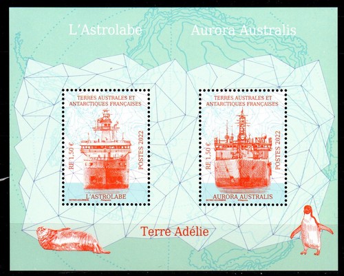 Timbres taaf 1009 1010 - timbres,