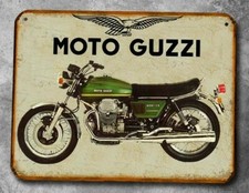 plaque metal vintage Moto