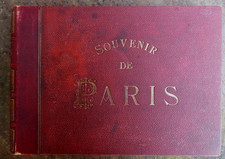 Souvenir de Paris -  Album de photos albuminées fin XIXe Livre ancien