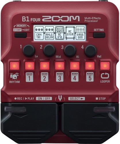 Zoom bass - bass, multi-effets