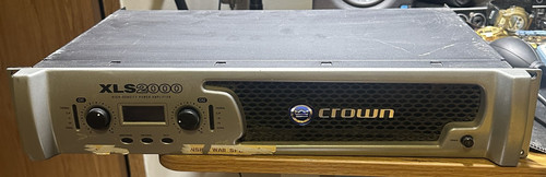 Crown xls2000 channel - crown,