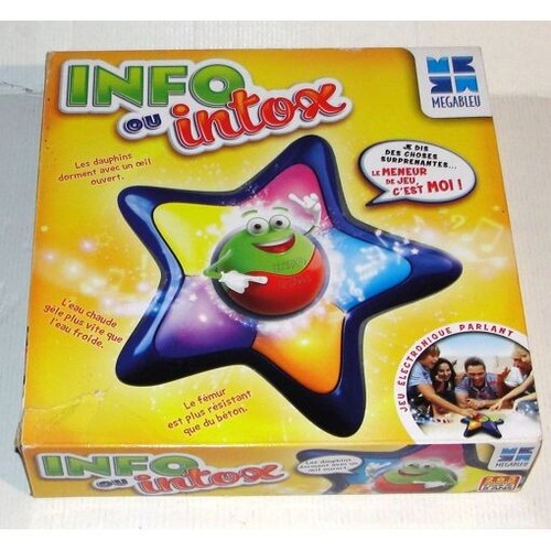 Info intox jeu société - info,