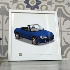 Poster Peugeot 306 cabriolet