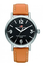 River Woods Montre Marron Analogique Hommes Delaware RW420038