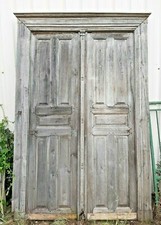 Porte d'intérieur double en