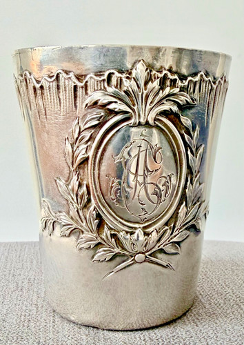 Timbale argent massif - en,