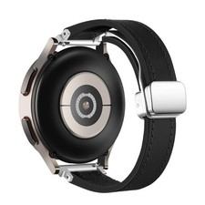 Magnetic Clasp Leather Strap Band 40/44/43/47mm for Samsung Galaxy Watch 6 5 4 3
