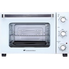 CONTINENTAL EDISON CEMF35W Blanc Mini Four 35L - 1500W - Rotissoire, Convection