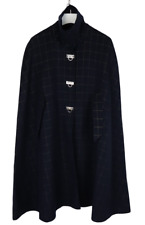 Sandro Manteau Femmes ( Ue ) 38 Cape Laine Mélange mi-Long Paillette Carreaux