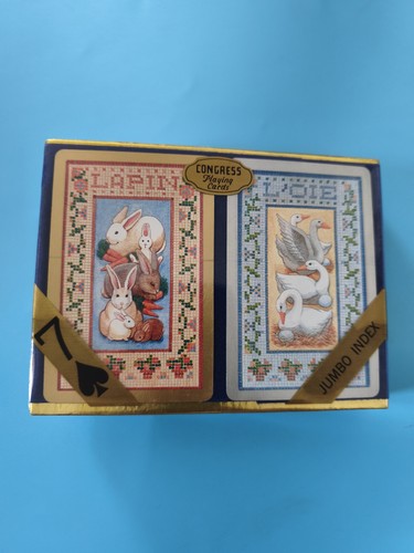 Jeu cartes vintage congress - jeu,