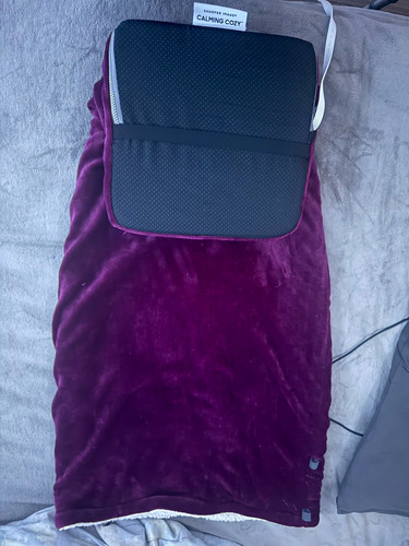 Calming cozy ergonomic purple - calming,