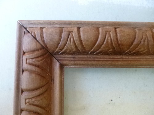 Ancien cadre bois pour - cadre, en