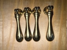 4  poignées pendeloque bronze