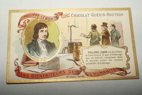 Chromo philippe lebon gaz - lebon,