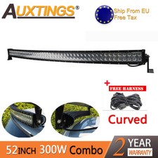 52'' 300W courbe Barre LED Rampe Light bar phare de travail SUV ATV 4x4 Offroad