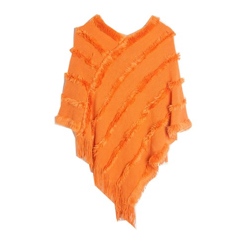 Femme cape fausse - fausse, fourrure