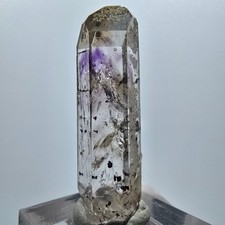 Enhydro Lemurian Harlequin Phantom Amethyst, 1x Bubble Streep Mine, Gobo.
