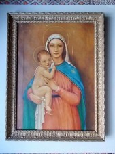 Huile sur Toile Ancienne "