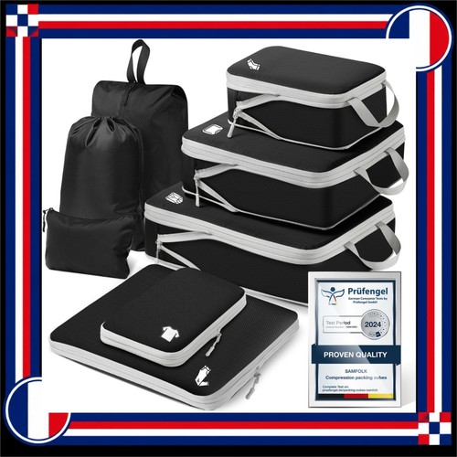 Cubes compression valise - 8,