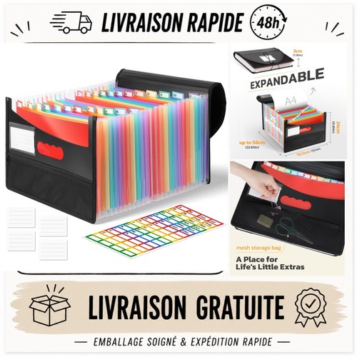 Euqvunn trieur extensible - trieur, a4