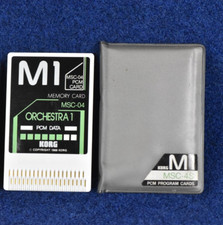 Carte mémoire PCM Korg M1 ORCHESTRA 1 MSC-04 pour M1, M1R