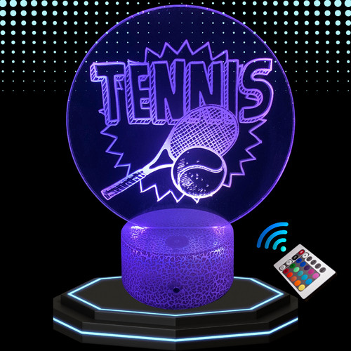 Lampe chevet led tennis - chevet,