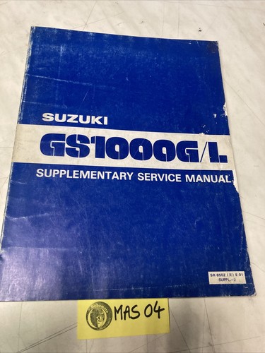 Suzuki gs1000gl gs1000g - suzuki,