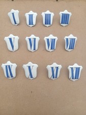 PENDULE HORLOGE ANCIENNE CARTOUCHE PLAQUE EMAILLEE 