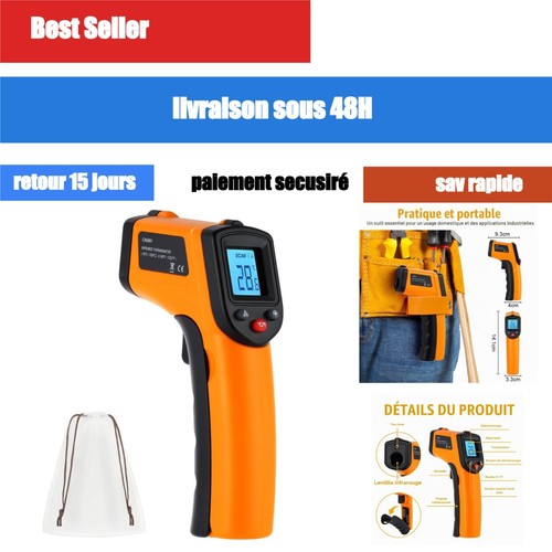 Thermomètre infrarouge laser