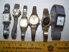 Lot of 6 Vintage Timex Watches