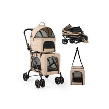 Poussette Double pour Animaux