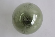 Boule verre soufflé gravé