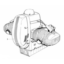 BMW R50 R60 R75 /5 1969-1980 Kit vis BTR inox moteur + BV R50/5 R60/5 R75/5