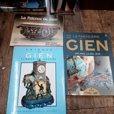 lot Faïence de Gien formes et