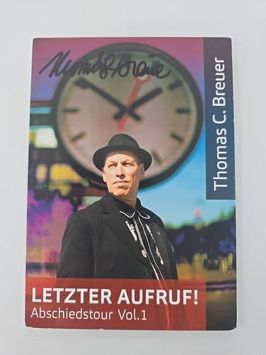 Thomas breuer autographe - breuer,