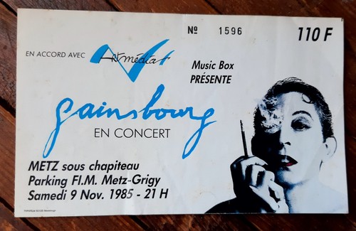 Ticket billet used place - billet,