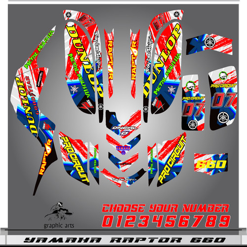 Graphics kit yamaha - kit, 660